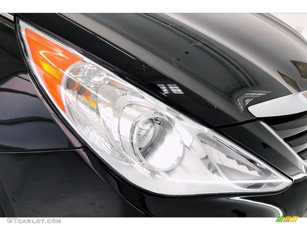 2014 Sonata GLS - Phantom Black Metallic / Gray photo #31