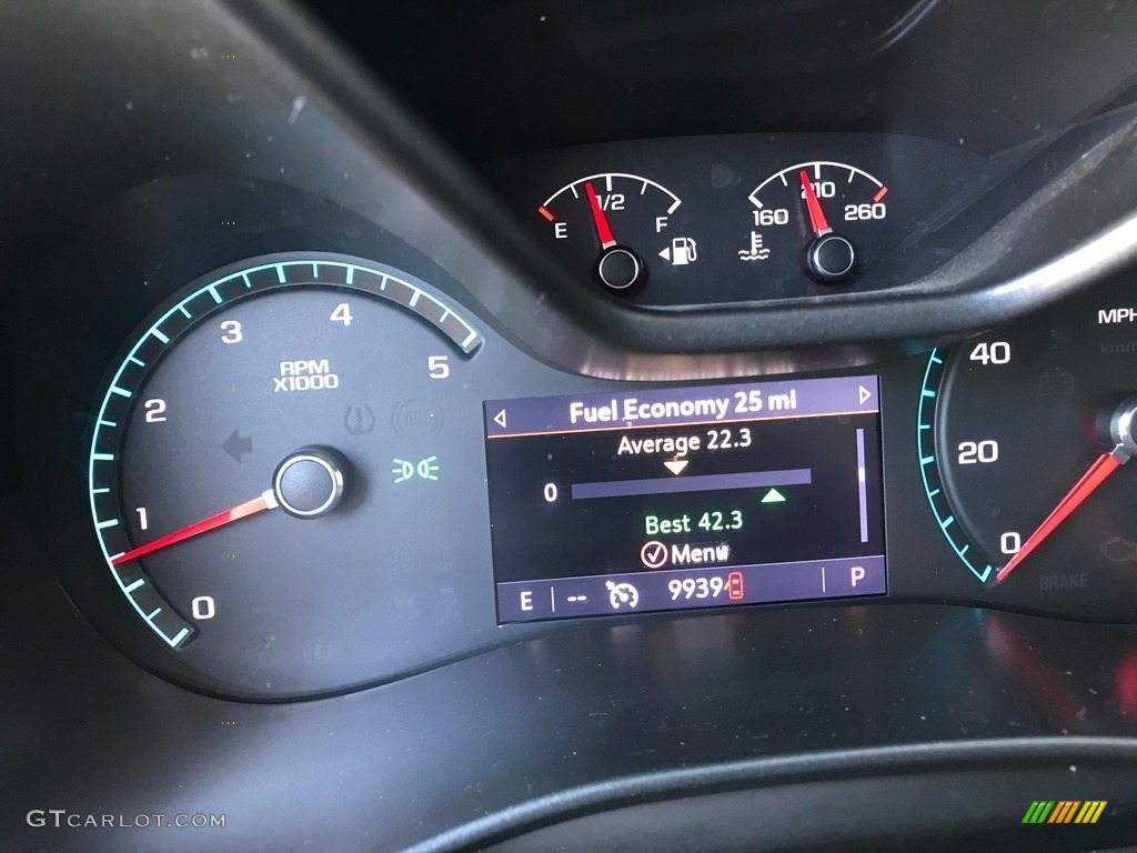 2019 Colorado Z71 Crew Cab 4x4 - Red Hot / Jet Black photo #18