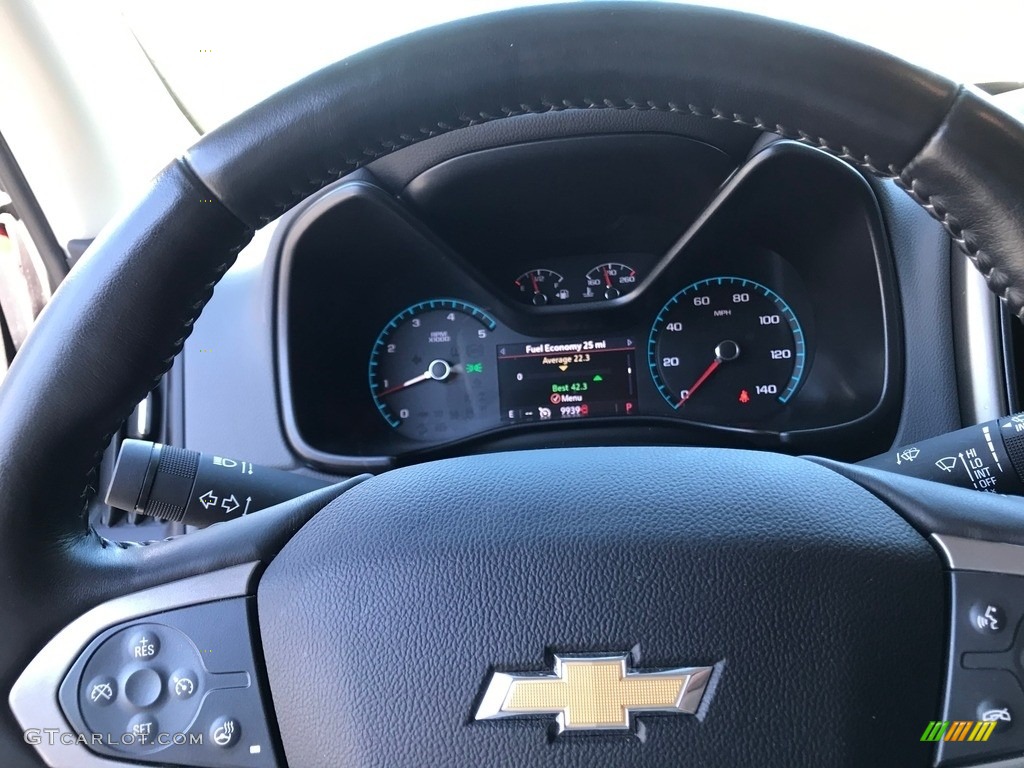 2019 Colorado Z71 Crew Cab 4x4 - Red Hot / Jet Black photo #22