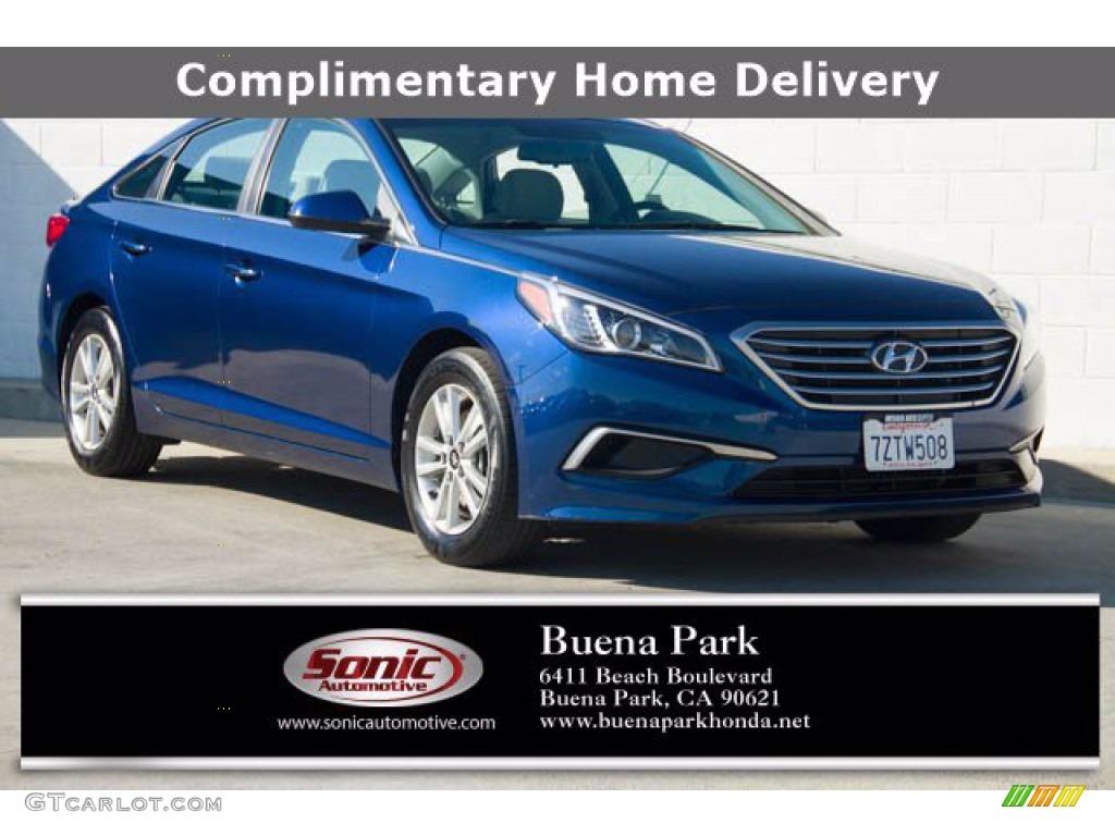 Lakeside Blue Hyundai Sonata