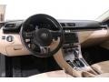 2017 Volkswagen CC Dessert Beige/Black Two Tone Interior Dashboard Photo