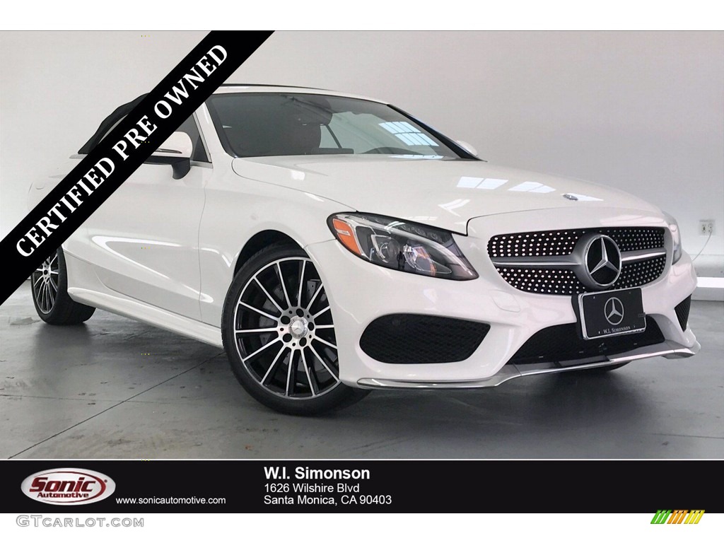 Polar White Mercedes-Benz C