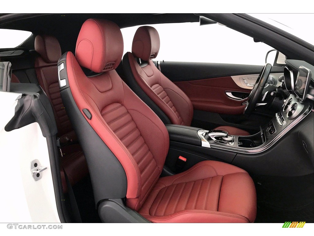 2017 C 300 Cabriolet - Polar White / Cranberry Red/Black photo #6