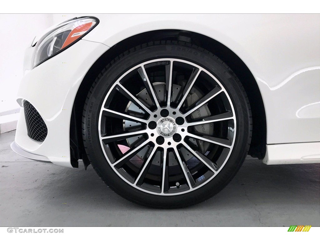 2017 C 300 Cabriolet - Polar White / Cranberry Red/Black photo #8