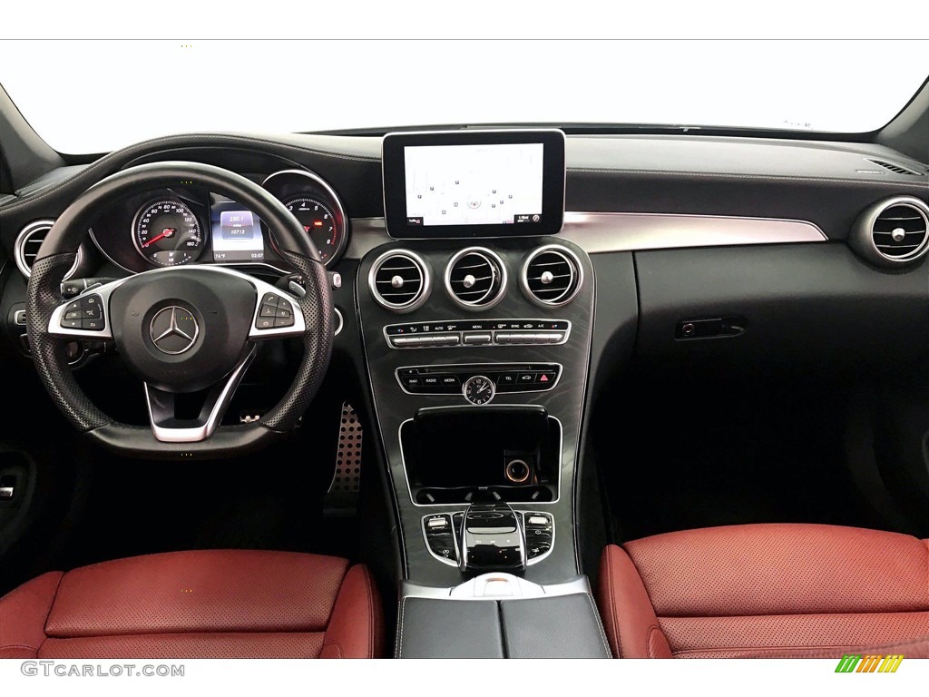 2017 C 300 Cabriolet - Polar White / Cranberry Red/Black photo #17