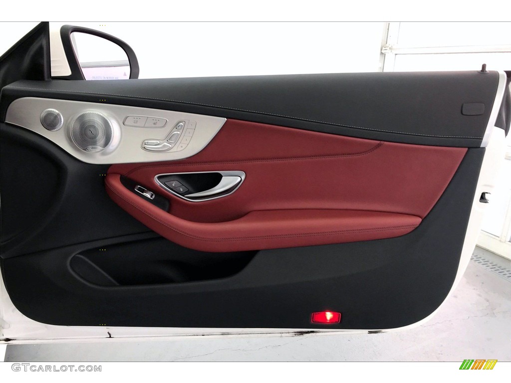 2017 C 300 Cabriolet - Polar White / Cranberry Red/Black photo #30