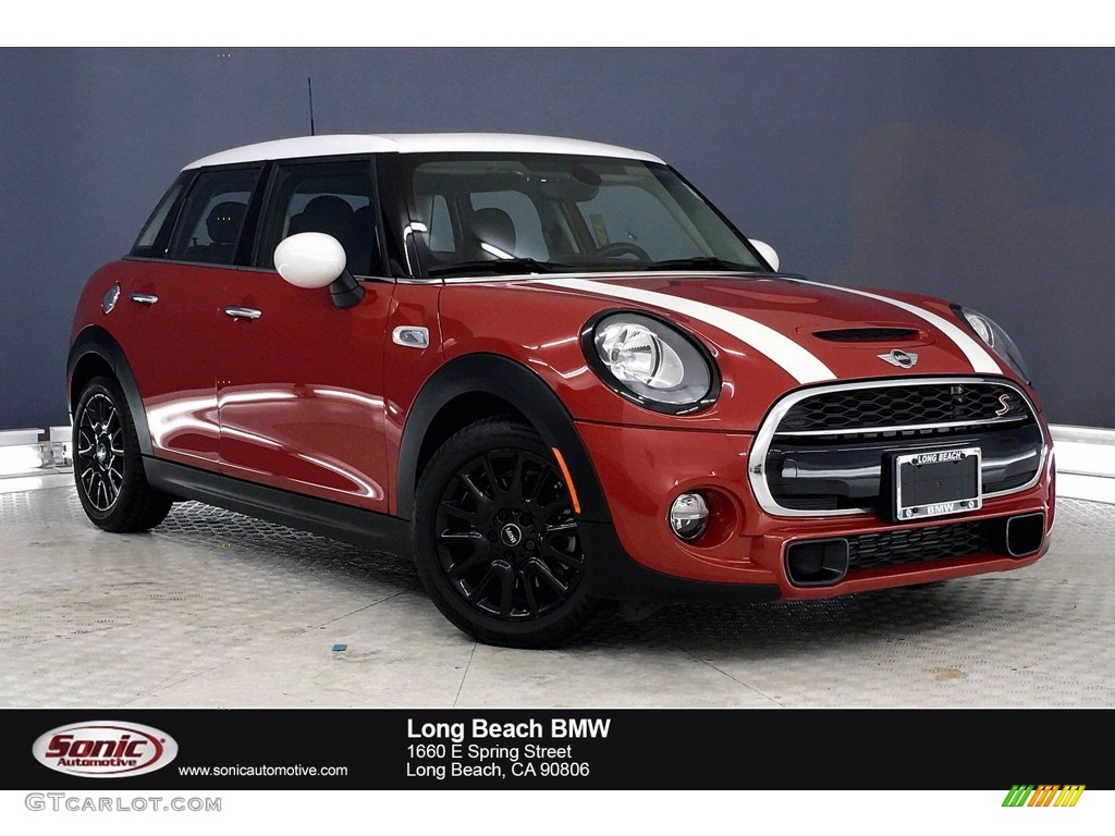 2017 Hardtop Cooper S 4 Door - Blazing Red Metallic / Carbon Black photo #1