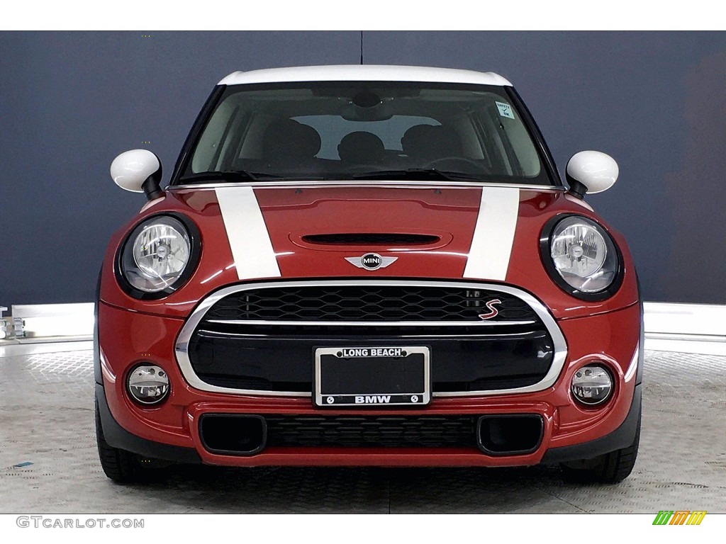 2017 Hardtop Cooper S 4 Door - Blazing Red Metallic / Carbon Black photo #2