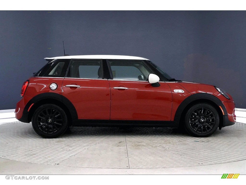2017 Hardtop Cooper S 4 Door - Blazing Red Metallic / Carbon Black photo #14