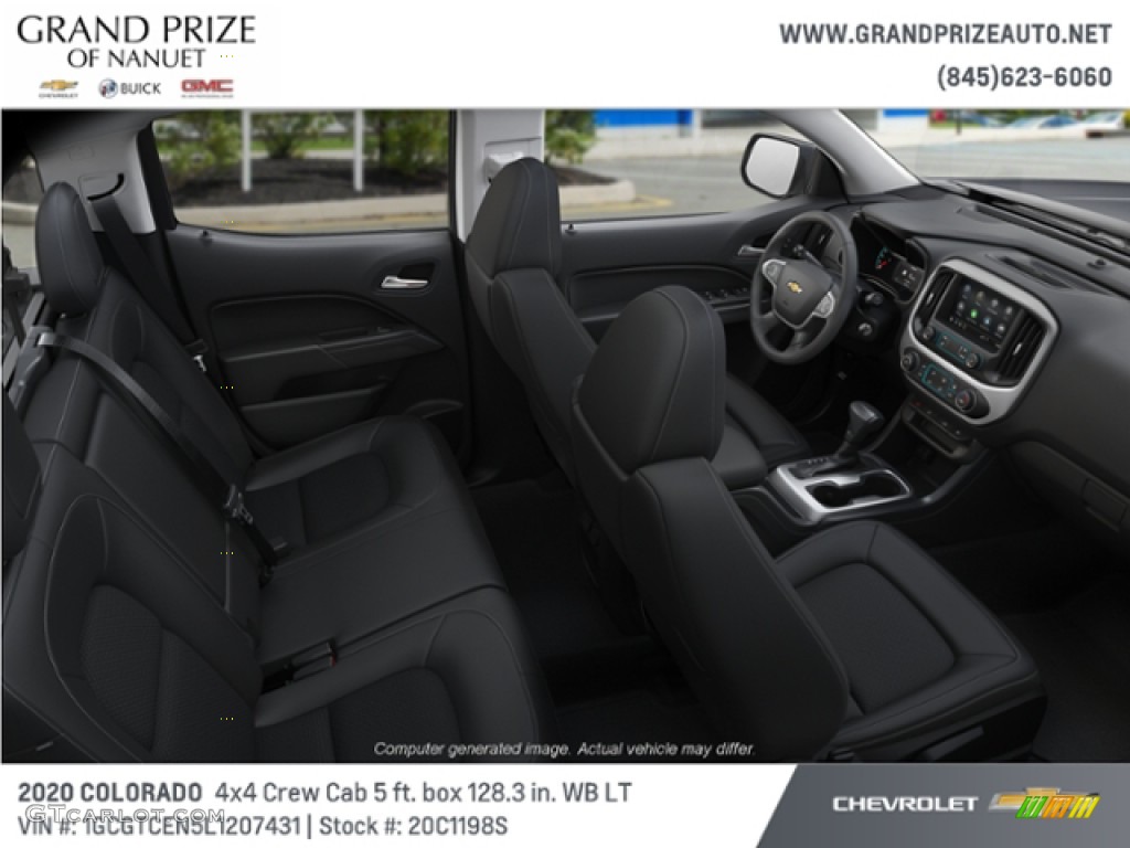 2020 Colorado LT Crew Cab 4x4 - Silver Ice Metallic / Jet Black photo #6