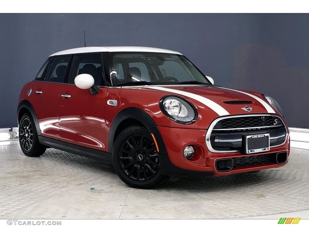 2017 Hardtop Cooper S 4 Door - Blazing Red Metallic / Carbon Black photo #37