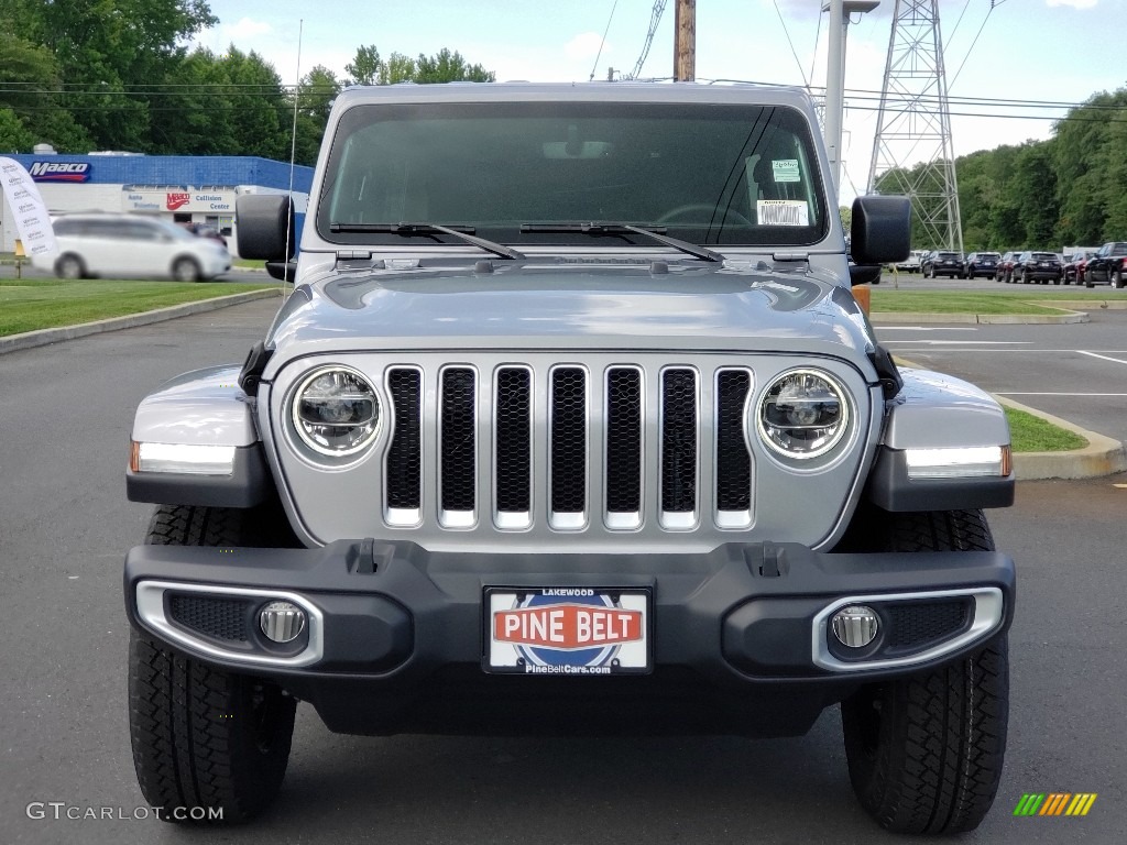 2020 Wrangler Unlimited Sahara 4x4 - Billet Silver Metallic / Black photo #2
