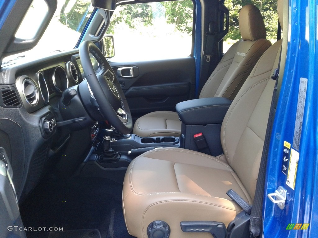 2020 Gladiator Rubicon 4x4 - Hydro Blue Pearl / Black/Dark Saddle photo #10