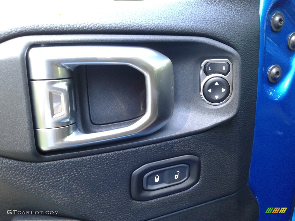 2020 Gladiator Rubicon 4x4 - Hydro Blue Pearl / Black/Dark Saddle photo #11