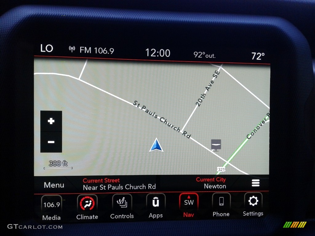 2020 Gladiator Rubicon 4x4 - Hydro Blue Pearl / Black/Dark Saddle photo #23