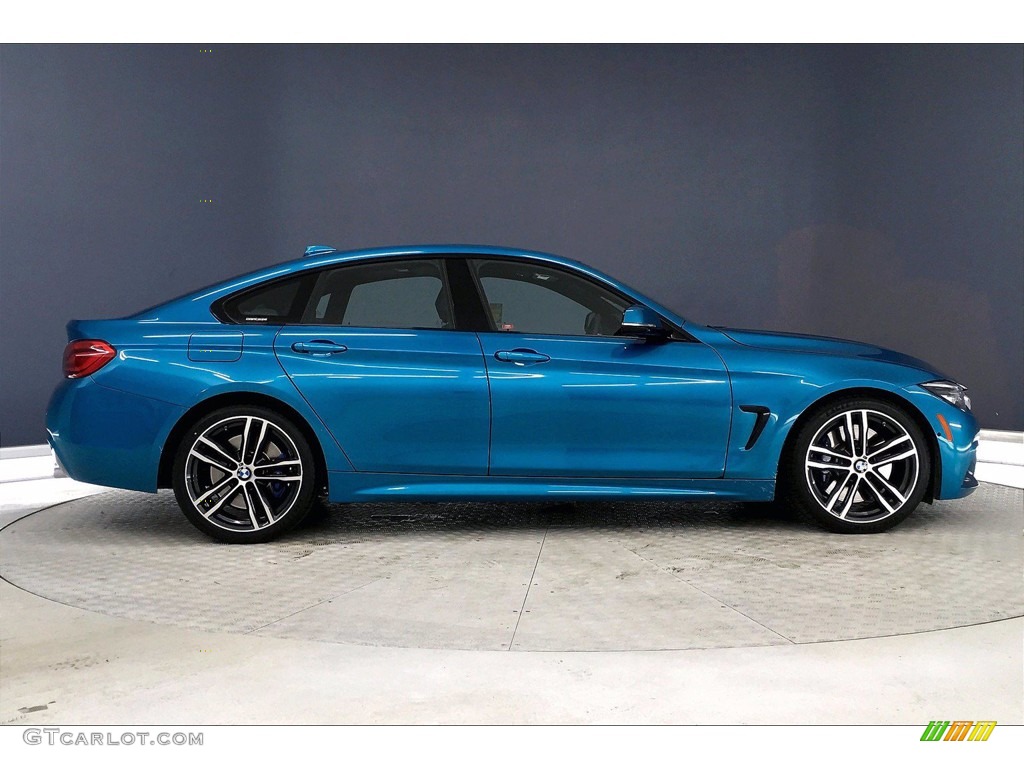 2018 4 Series 440i Gran Coupe - Snapper Rocks Blue Metallic / Nightblue photo #14