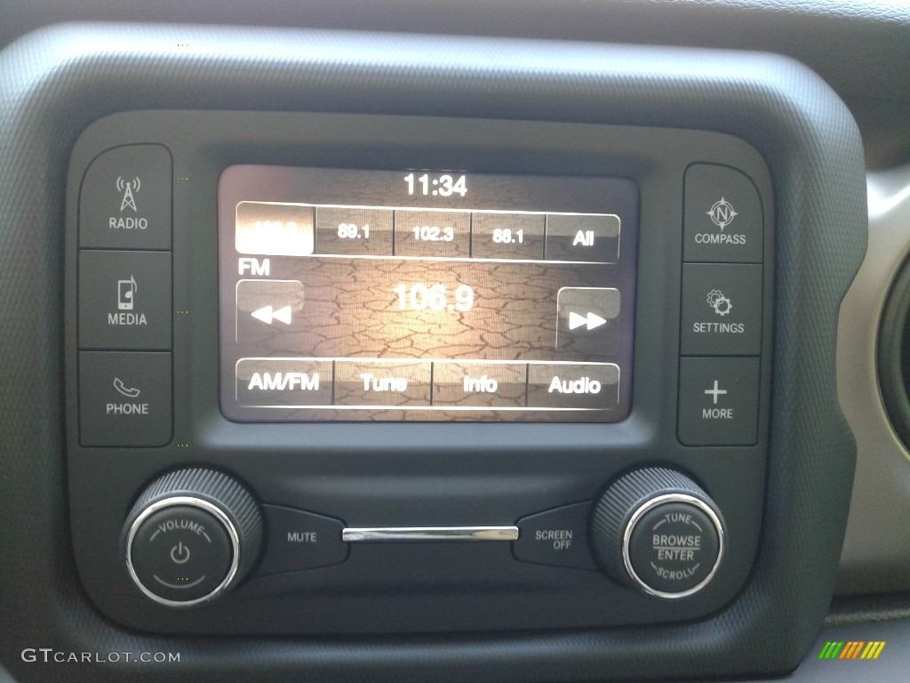 2020 Jeep Wrangler Unlimited Sport 4x4 Controls Photo #139003022