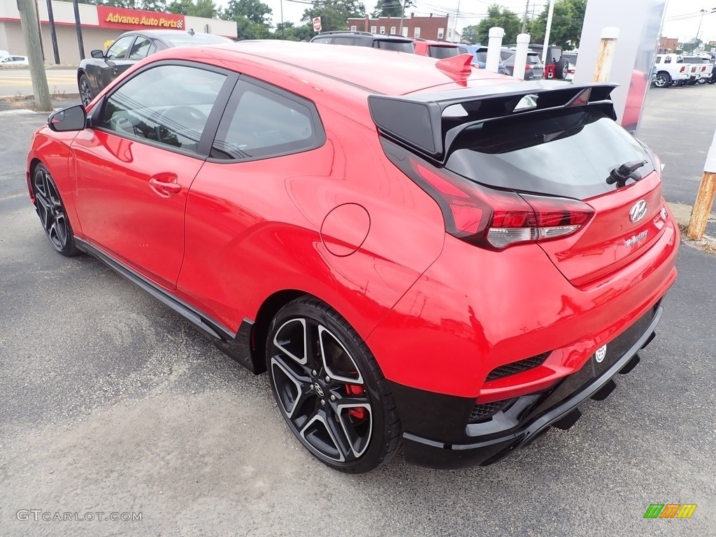 2019 Veloster N - Racing Red / Black photo #4