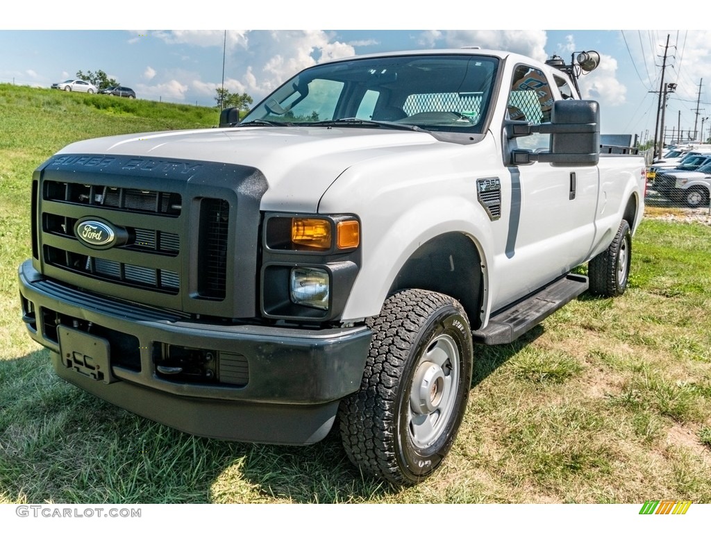 Oxford White 2008 Ford F350 Super Duty XL SuperCab 4x4 Exterior Photo #139004465