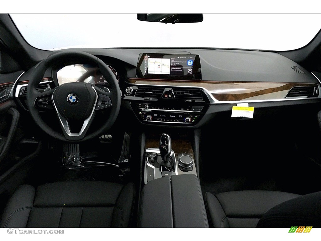 2020 5 Series 530i Sedan - Glacier Silver Metallic / Black photo #5