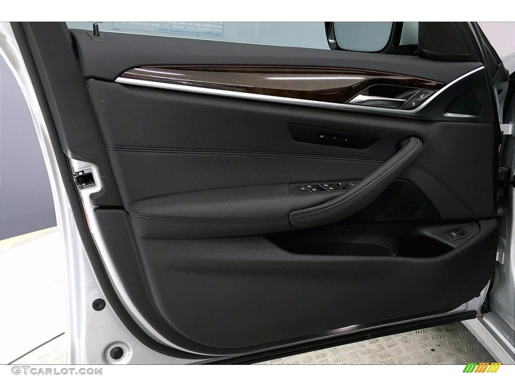 2020 5 Series 530i Sedan - Glacier Silver Metallic / Black photo #13