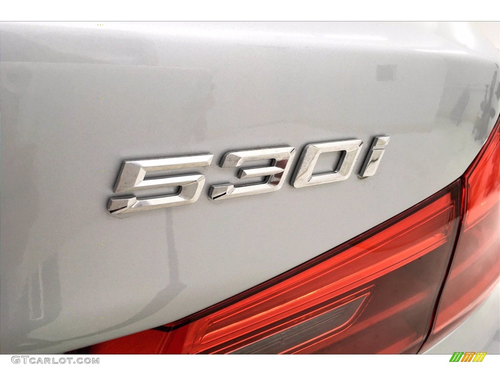 2020 5 Series 530i Sedan - Glacier Silver Metallic / Black photo #16