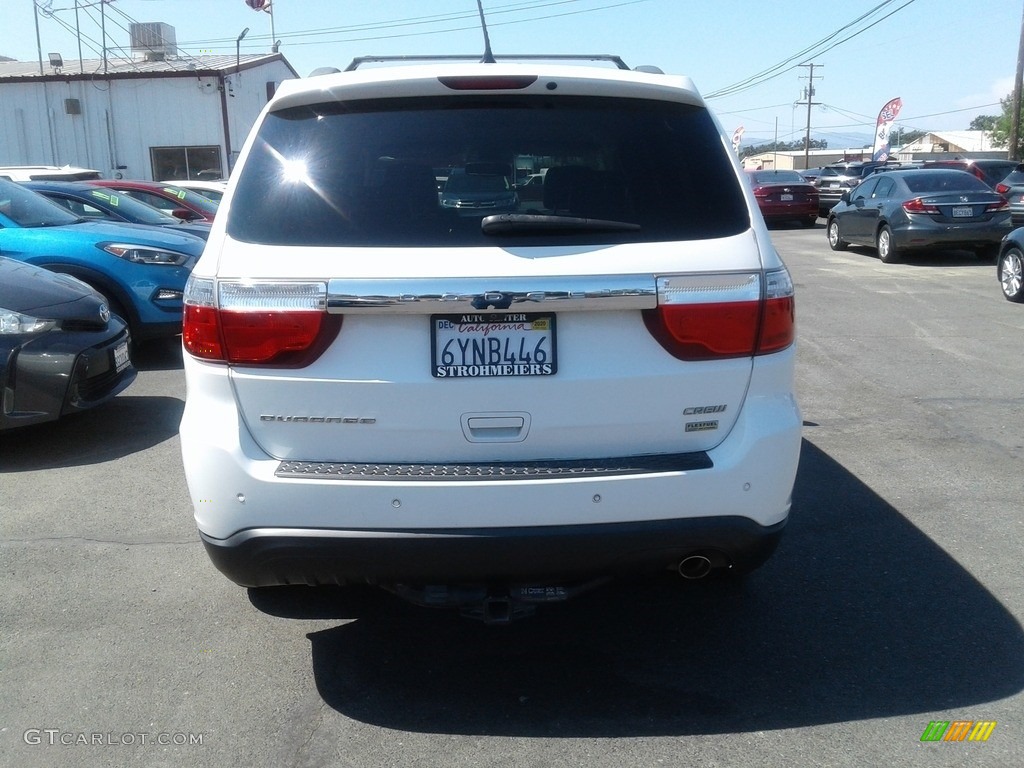 2013 Durango Crew - Bright White / Black photo #5