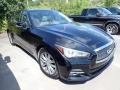 2015 Black Obsidian Infiniti Q50 3.7 AWD  photo #2