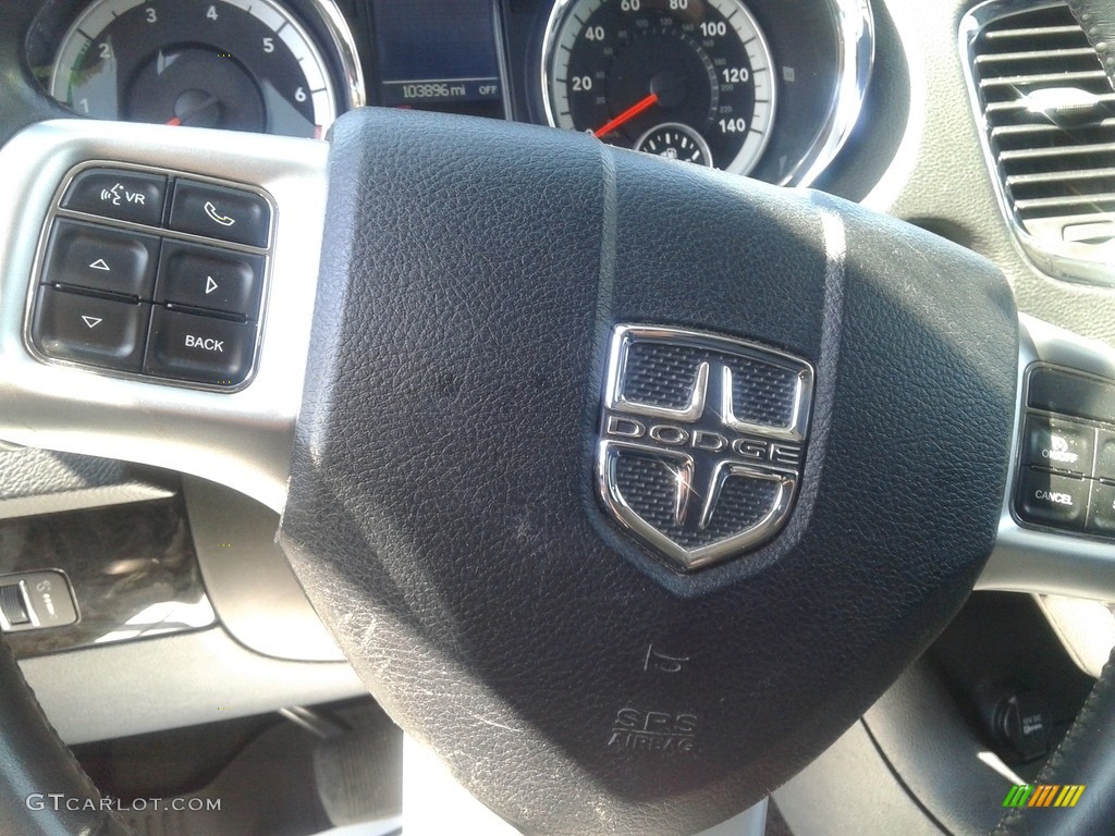 2013 Durango Crew - Bright White / Black photo #7