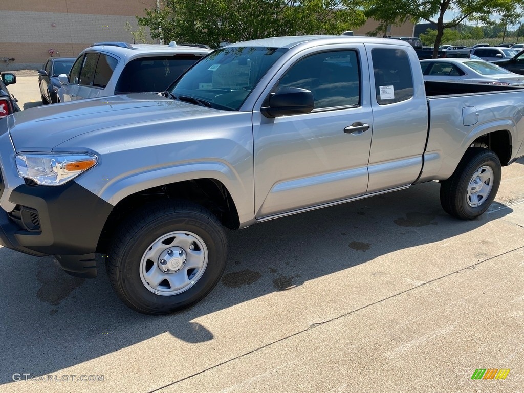 2020 Tacoma SR Access Cab 4x4 - Silver Sky Metallic / Cement photo #1