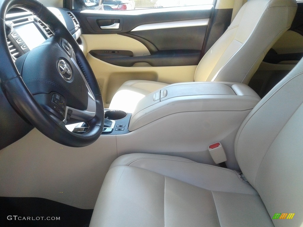 2018 Highlander XLE - Shoreline Blue Pearl / Almond photo #11