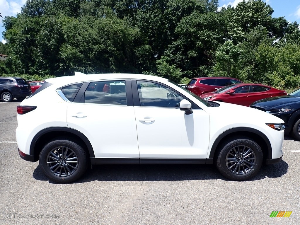 Snowflake White Pearl 2020 Mazda CX-5 Sport AWD Exterior Photo #139006671
