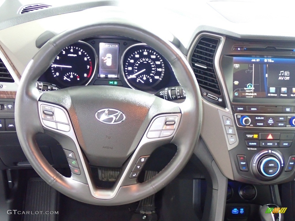 2017 Santa Fe Limited Ultimate AWD - Circuit Silver / Gray photo #31