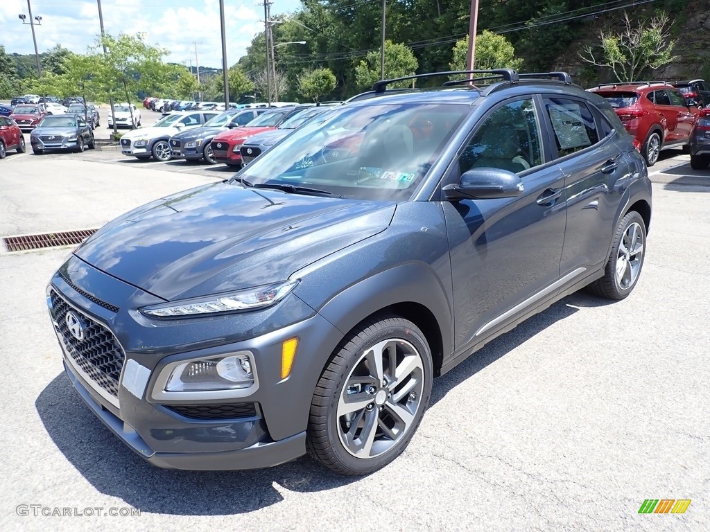 Thunder Gray 2021 Hyundai Kona Ultimate AWD Exterior Photo #139007748