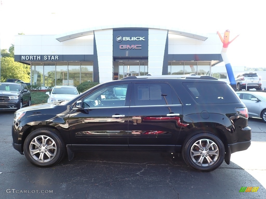 2016 Acadia SLT AWD - Ebony Twilight Metallic / Dark Cashmere photo #12