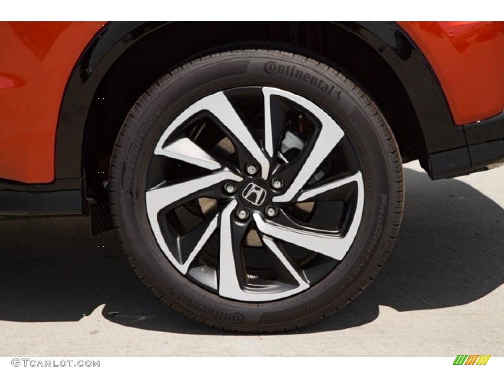 2020 HR-V Sport - Orangeburst Metallic / Black photo #11