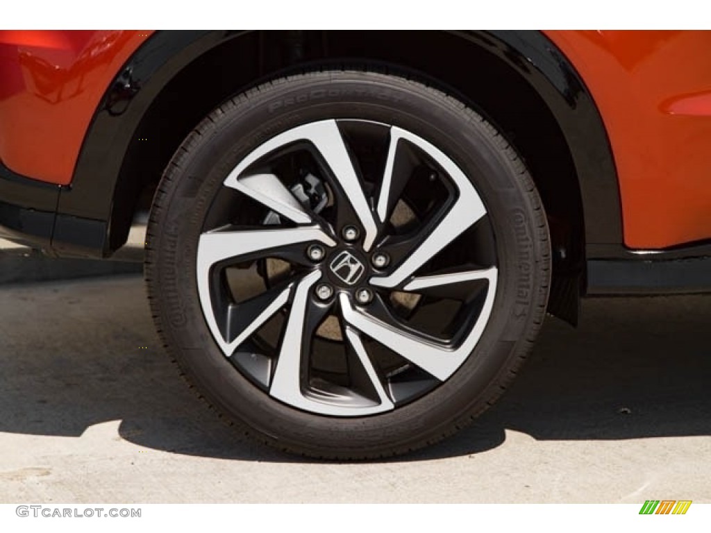 2020 HR-V Sport - Orangeburst Metallic / Black photo #12