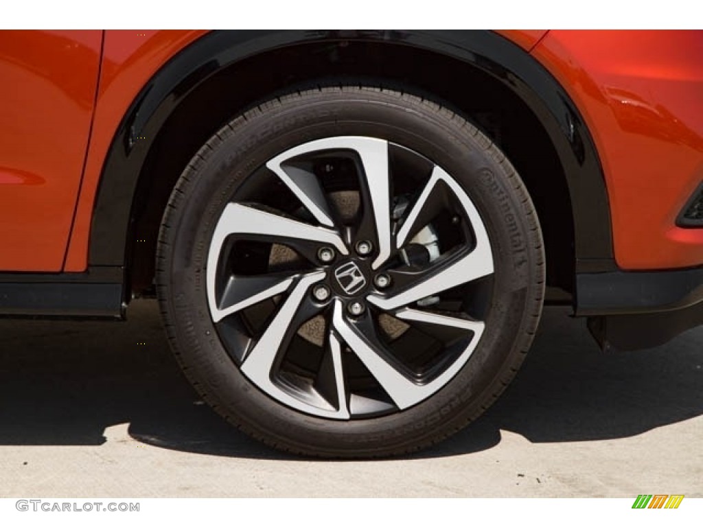 2020 HR-V Sport - Orangeburst Metallic / Black photo #13