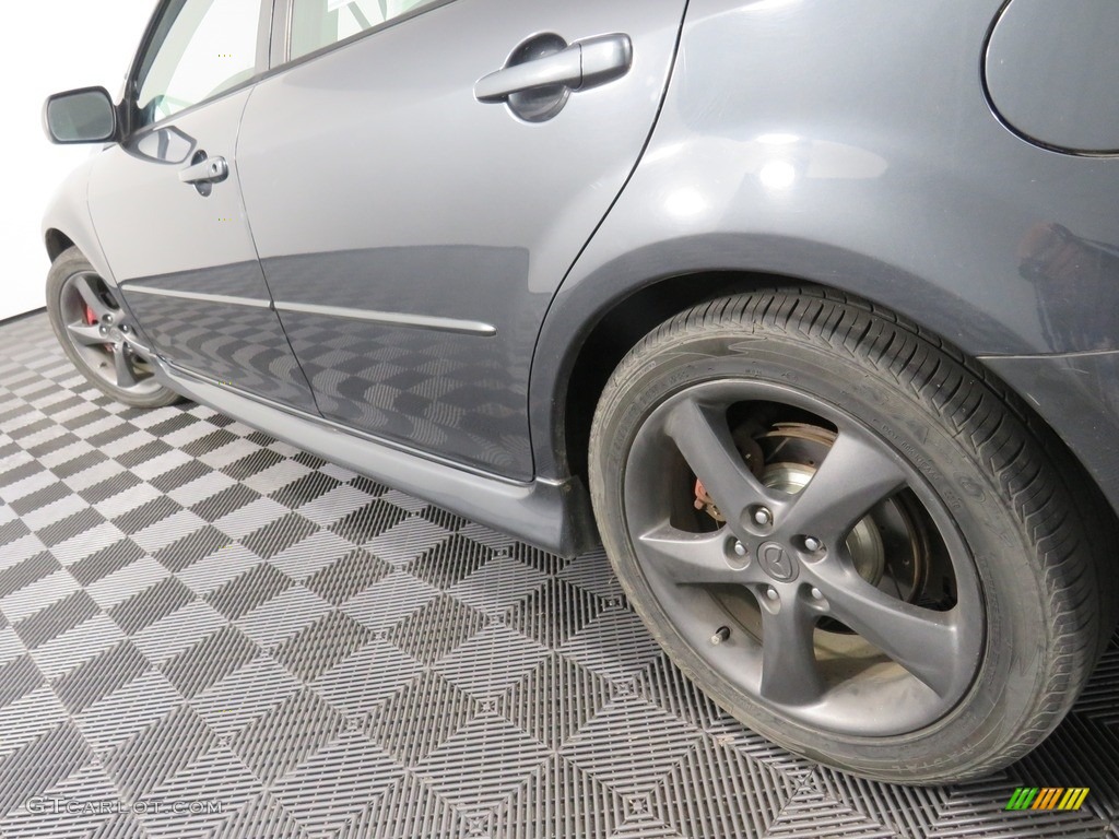 2005 MAZDA6 s Sport Hatchback - Steel Gray Metallic / Black photo #11