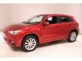 2011 Rally Red Metallic Mitsubishi Outlander Sport SE 4WD  photo #3