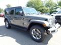 2020 Sting-Gray Jeep Wrangler Unlimited Sahara 4x4  photo #3