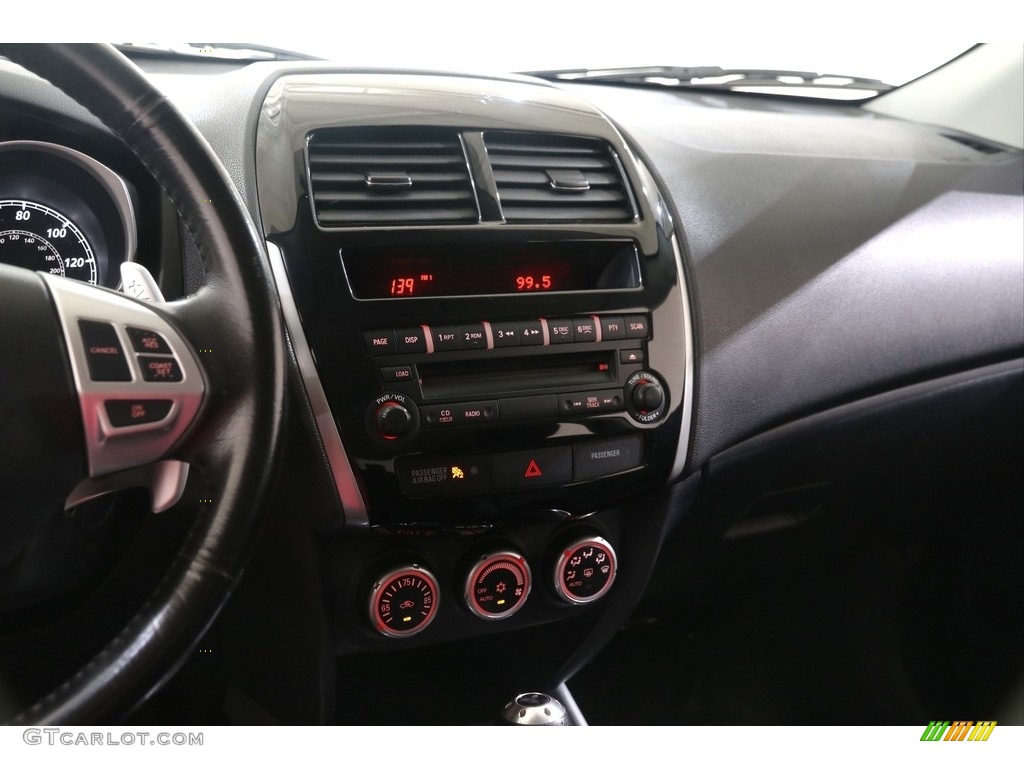 2011 Outlander Sport SE 4WD - Rally Red Metallic / Black photo #9
