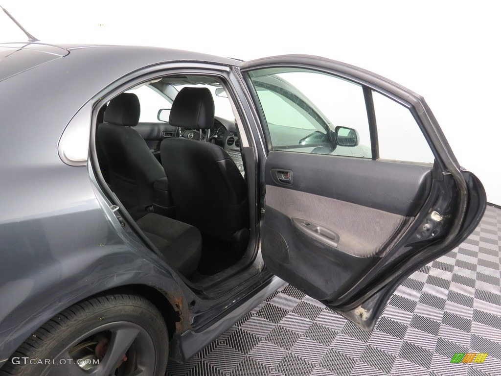 2005 MAZDA6 s Sport Hatchback - Steel Gray Metallic / Black photo #26