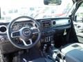 Black 2020 Jeep Wrangler Unlimited Sahara 4x4 Dashboard