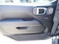Black 2020 Jeep Wrangler Unlimited Sahara 4x4 Door Panel