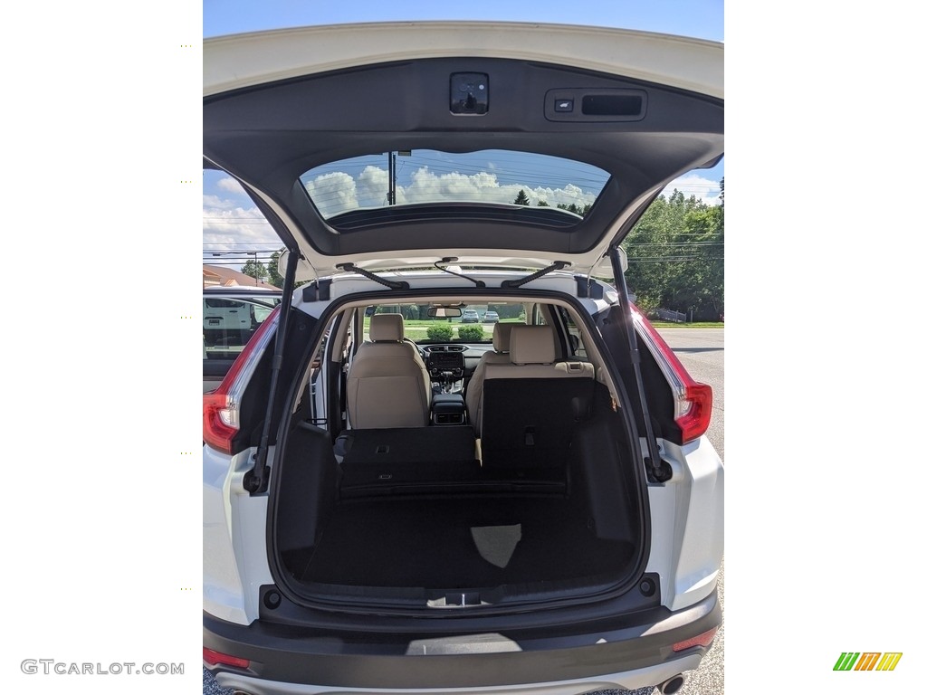 2018 CR-V Touring AWD - White Diamond Pearl / Black photo #3