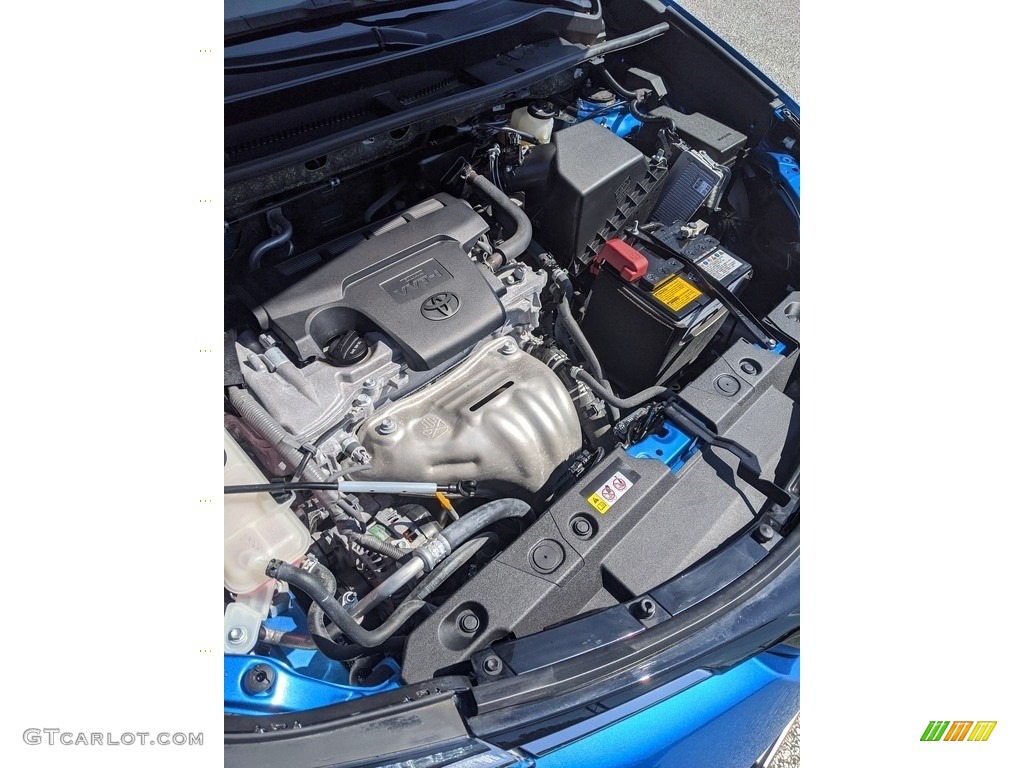 2018 RAV4 LE - Electric Storm Blue / Black photo #2