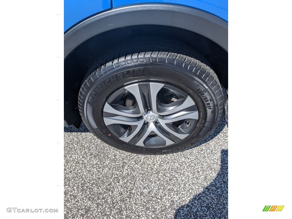 2018 RAV4 LE - Electric Storm Blue / Black photo #4