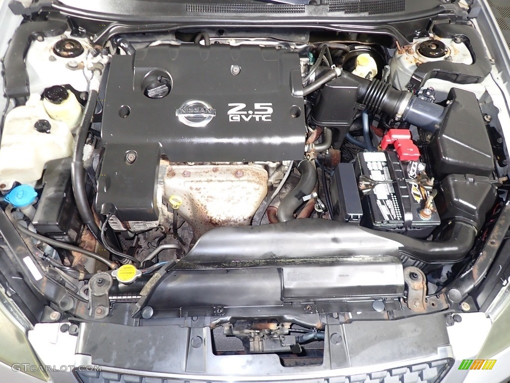 2005 Altima 2.5 S - Code Red / Charcoal photo #6