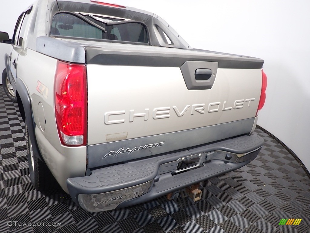 2004 Avalanche 1500 4x4 - Silver Birch Metallic / Dark Charcoal photo #11
